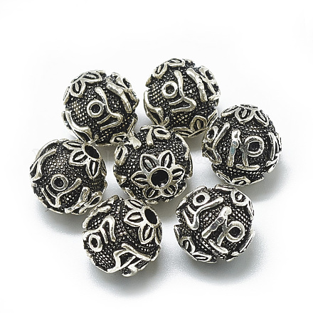 Тайский 925 стерлингов серебряные бусы STER-T002-108AS-1