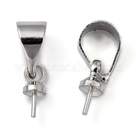 Tasse en laiton pendentif perle bails broches pendentifs KK02-1