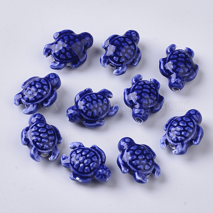 Handmade Porcelain Beads X-PORC-T005-001I-1