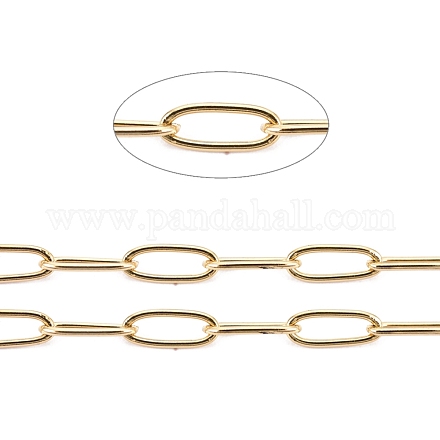 Placage ionique (ip) 304 chaînes de trombones en acier inoxydable CHS-F010-01B-G-01-1