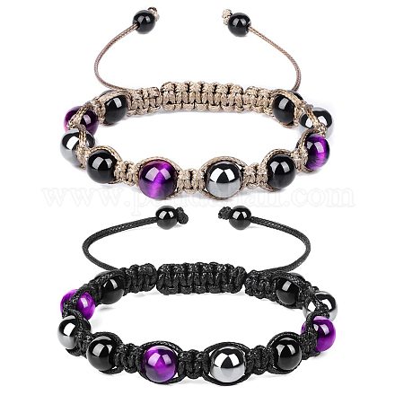 Geflochtene Perlenarmbänder&nbsp;PW-WG85892-06-1