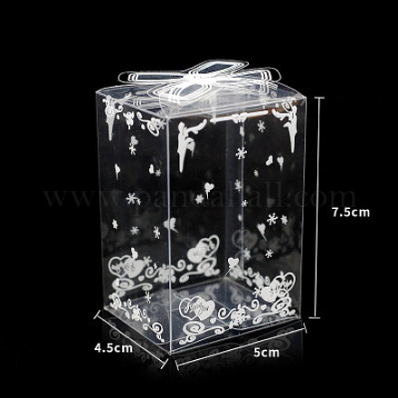 Faltbare transparente PVC-Boxen CON-WH0072-06-1
