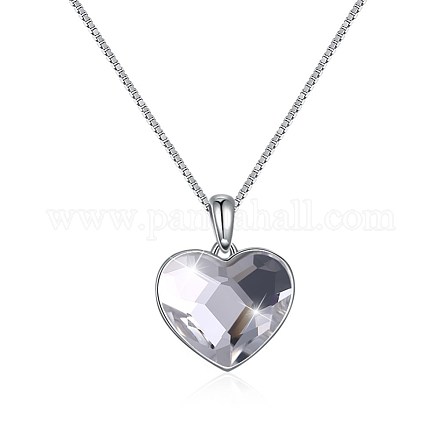925 Sterling Silver Pendant Necklaces NJEW-BB30772-D-1