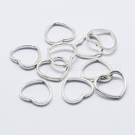 925 Sterling Silver Bead Frames STER-F036-15S-8.5mm-1