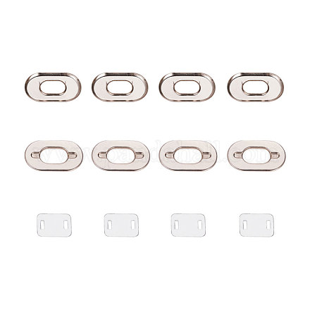 Set di serrature a rotazione per borse in ferro nbeads IFIN-NB0001-03-1