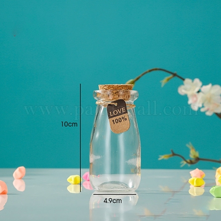 Bottiglia di vetro vuota dei desideri BOTT-PW0003-004E-1