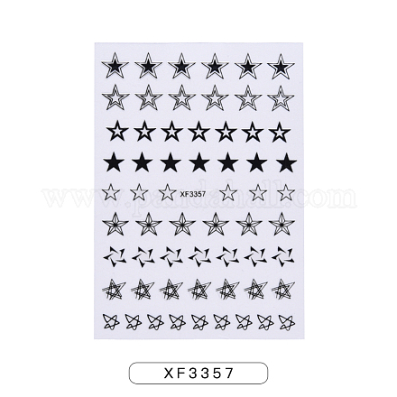 Nail Art Stickers MRMJ-Q116-XF3357-1