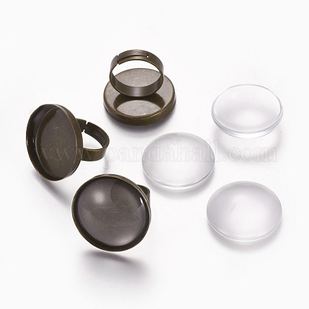 Поделки кольцо материалы DIY-X0292-52AB-1
