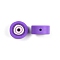 Silicone Focal Beads, Blue Violet, 20x10mm, Hole: 2.5mm