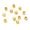 Alloy Spacer Beads, Screw Nut, Golden, 3.5x2.5mm, Hole: 1mm