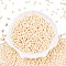 Opaque Acrylic Beads, Peanut, PapayaWhip, 6.5x4x3mm, Hole: 1.5mm, about 199pcs/10g
