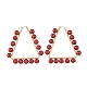(vente d'usine de fêtes de bijoux) boucles d'oreilles créoles EJEW-JE03668-03-2