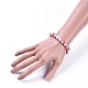 Acrylic Beads Stretch Bracelets BJEW-JB04568-01-3