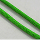 Cordons fil de nylon tressé rond de fabrication de noeuds chinois de macrame rattail NWIR-O001-A-11-2