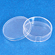 Benecreat 18 Packung große runde hochtransparente Kunststoffperlen Aufbewahrungsbehälter Box Case für Beauty-Artikel CON-BC0004-23-4