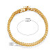 SHEGRACE Brass Chain Bracelets JB520A-2