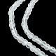 Brins de perles de pierre de lune arc-en-ciel naturel G-F748-Z01-02-5