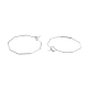316 Stainless Steel Hoop Earrings Findings STAS-C029-02P-1
