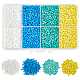 Nbeads 8400pcs 4 couleurs perles de rocaille en verre opaque SEED-NB0001-86-1