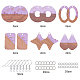 Ensembles de fabrication de boucles d'oreilles pendantes Sunnyclue DIY DIY-SC0001-88P-2