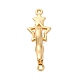 Латуни блокировки застежками KK-C075-26G-1