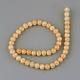 Chapelets de perles en quartz craquelé synthétique GLAA-S134-12mm-07-4