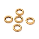 925 anillos de puerta de resorte de plata esterlina STER-D036-10AG-02-3