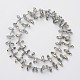 Chapelets de perles en verre électroplaqué EGLA-G002-FR02-2