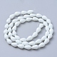 Chapelets de perles en verre X-GLAA-R023-15x10mm-6-2