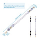 Givenny-EU 2Pcs 2 Style Acrylic Beads Bag Strap FIND-GN0001-05-3