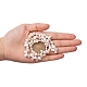 Hebras de perlas keshi de perlas barrocas naturales PEAR-Q004-31-6