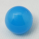 Colore misto perle di resina rotonda X-RESI-J002-22mm-M-2