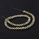 Sfaccettato bicono imitazione di cristallo austriaco fili di perle di vetro G-PH0007-09-4mm-1