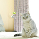 Gomakerer 7 個 7 スタイルぬいぐるみ  吊り戸の猫のおもちゃ  インタラクティブな猫じゃらしおもちゃ  混合図形  混合図形  1780~2065mm  1個/スタイル AJEW-GO0001-15-4