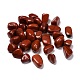 Perles de jaspe rouge naturelle G-O029-08C-1