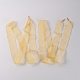 Lacets plats en mousseline de polyester transparent DIY-WH0265-04J-1