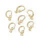 Brass Earring Hooks KK-F828-02G-3