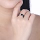 925 anillos de dedo de porcelana de plata esterlina RJEW-BB30247-B-6-2