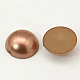 Half Round Domed Imitated Pearl Acrylic Cabochons OACR-H001-1P-2