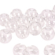 Handgemachten durchgebrannten Glaskugel-Perlen BLOW-PH0001-04-4