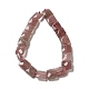 Chapelets de perles aux fraises en quartz naturel G-C109-A04-01-3