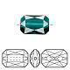 Austrian Crystal Faceted Emerald Cut Beads 5515-18x12.5-205(U)-1