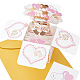 3D Pop Up Cake & Balloons Box Greeting Card AJEW-WH0258-100A-1