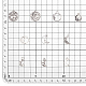 PH Pandahall 165 Stück Mond-Stern-Charms FIND-PH0006-44-7