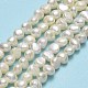 Brins de perles de culture d'eau douce naturelles PEAR-A005-08-01-2