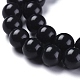 Pietra naturale nera perle di fili X-G-I288-A02-6mm-2