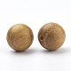 Undyed Natural Wooden Beads X-WOOD-S036-10-2