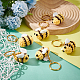 Nbeads diy 3d набор для изготовления брелка с подвеской в виде пчелы DIY-NB0007-27-5
