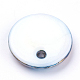 Handmade Silver Foil Glass Pendants X-SLSP514J-3-2
