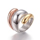 304 anelli in acciaio inox RJEW-E157-33-3